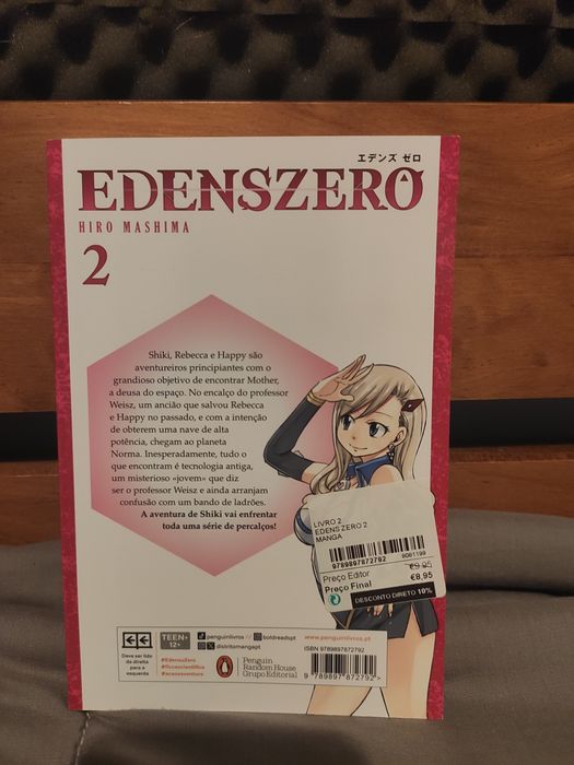 Edens Zero volumes 1 e 2 em português