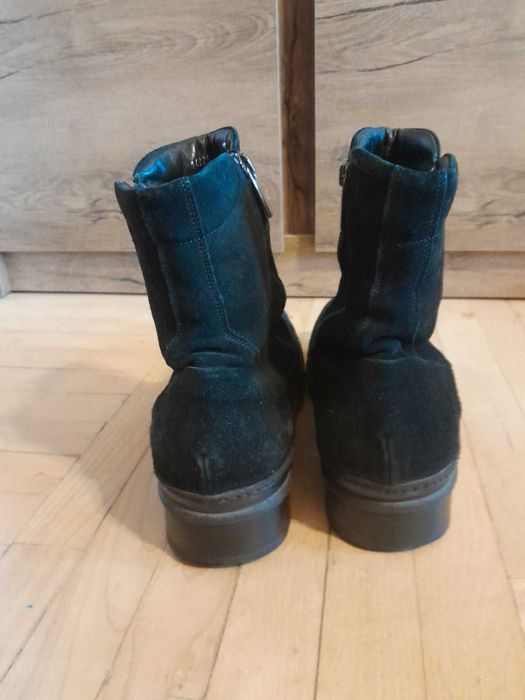 Зимовi чоловiчi чоботи  на натуральному хутрi 44р. Baldinini