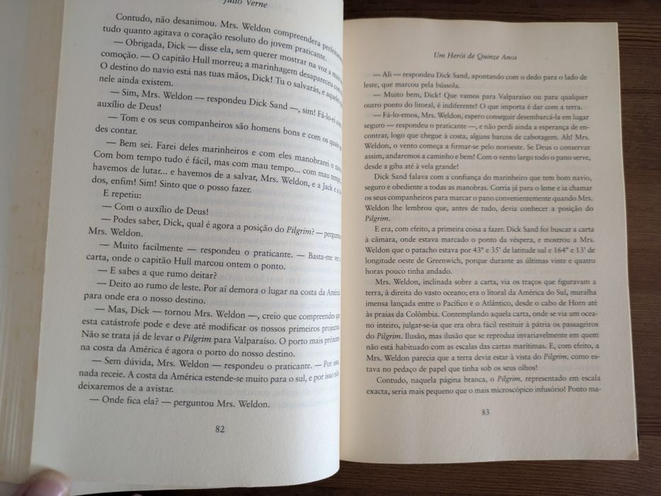 L " Um Herói de Quinze Anos " Júlio Verne (Ed. Regular / Opt. Estado)