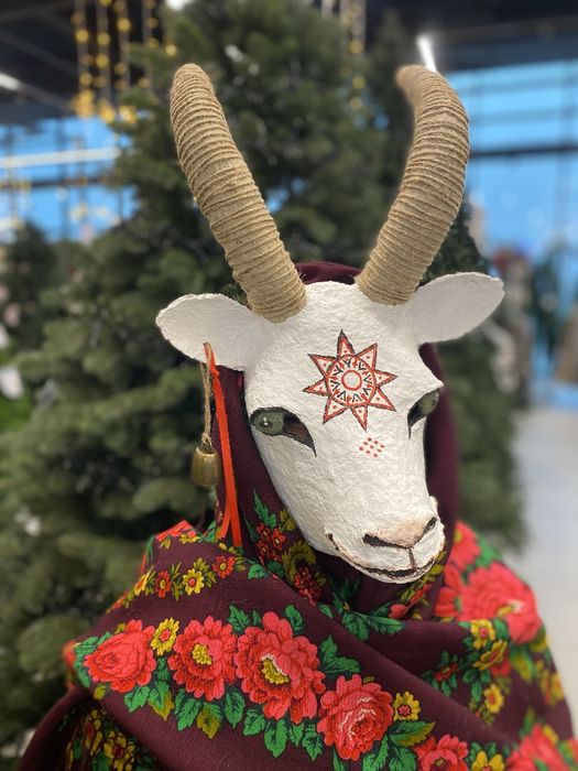 Маска кози маланка