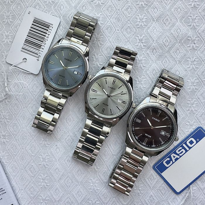Годинник Casio MTP-1302 steel silver з Упакуванням