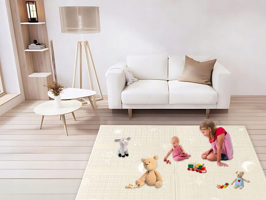 Mata edukacyjna piankowa dla dzieci 200x150cm miarka