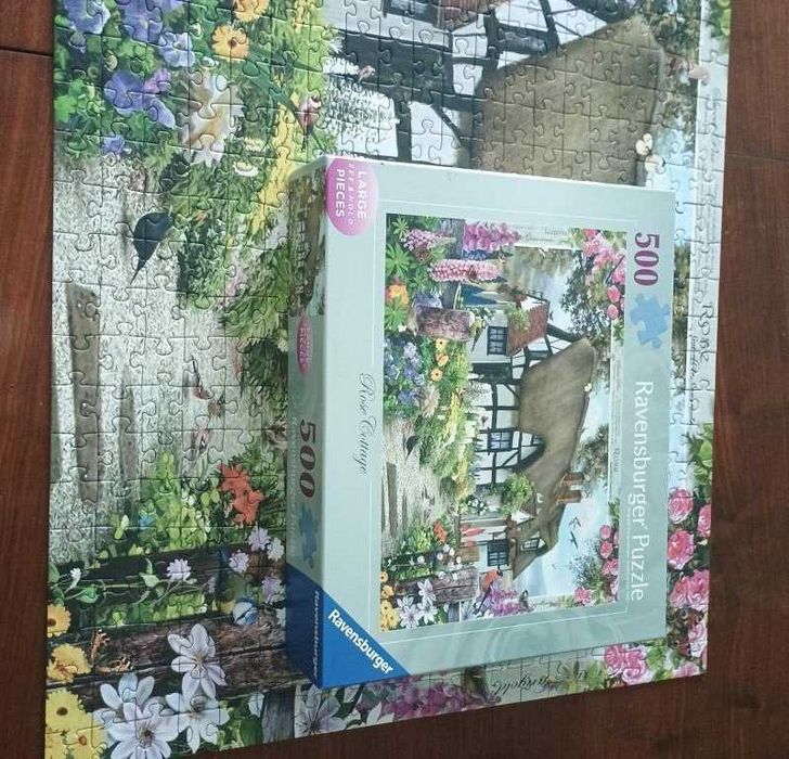 na sprzedaż kompletne puzzle 500 Ravensburger