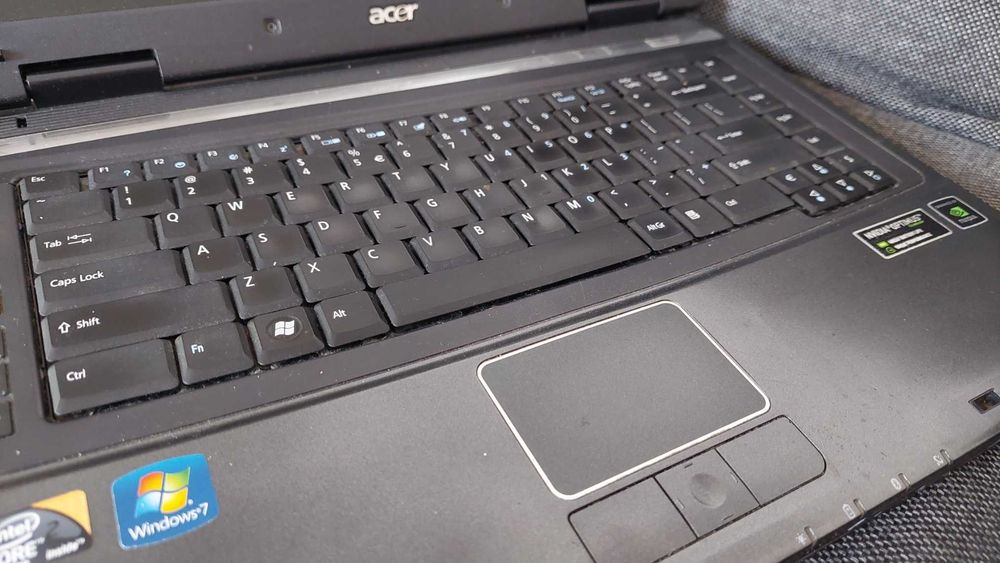 Acer Extensa 5220 – sprawny, bez dysku, idealny na części / prosty laptop