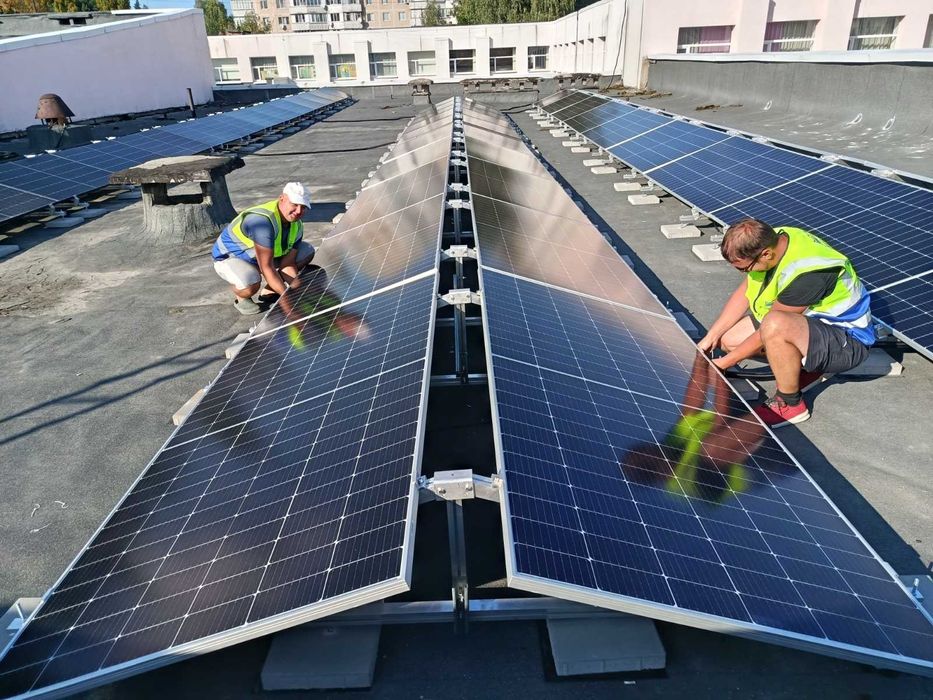 Сонячні панелі під ключ