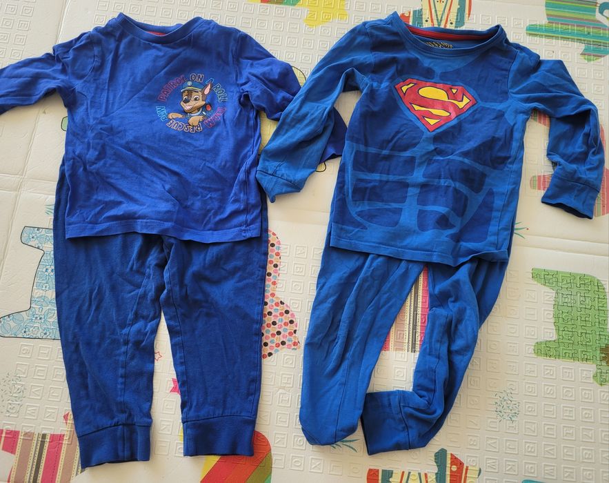 Piżamki długi rękaw r 92/98