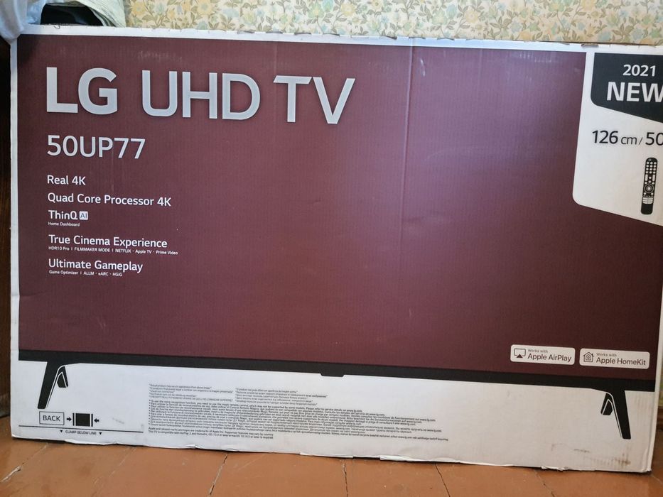 Телевізор LG 50 дюймів