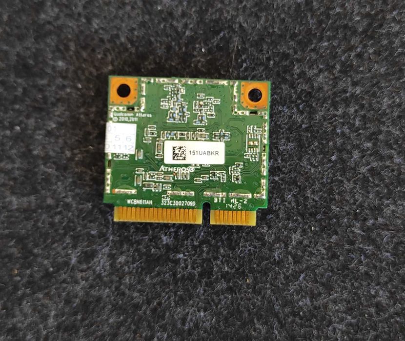 Placa Wi-Fi + Bluetooth Dual Band Atheros AR5B22 (Mini PCIe)
