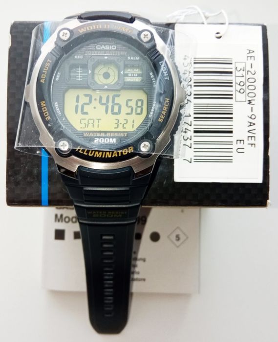 Годинник Casio AE-2000W-9AVEF
