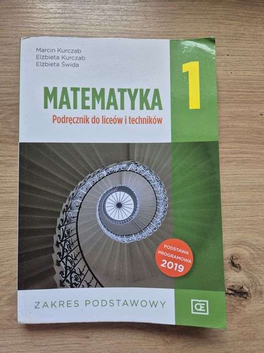 Matematyka 1 Podręcznik zakres podstawowy