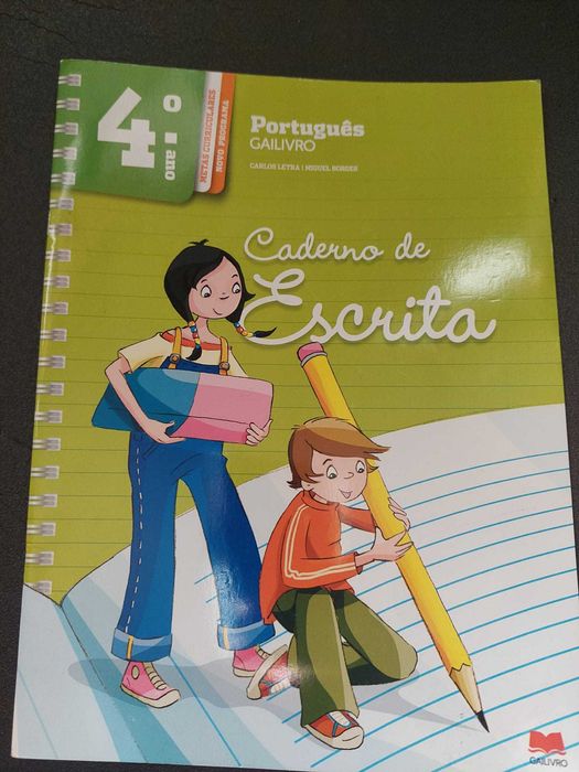 Manual escolar de Português 4º ano
