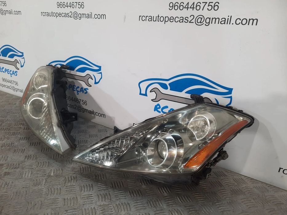 OTICA OTICAS XENON ESQUERDA DIREITA NISSAN MURANO I 1 MK1  Z50 OPTICA