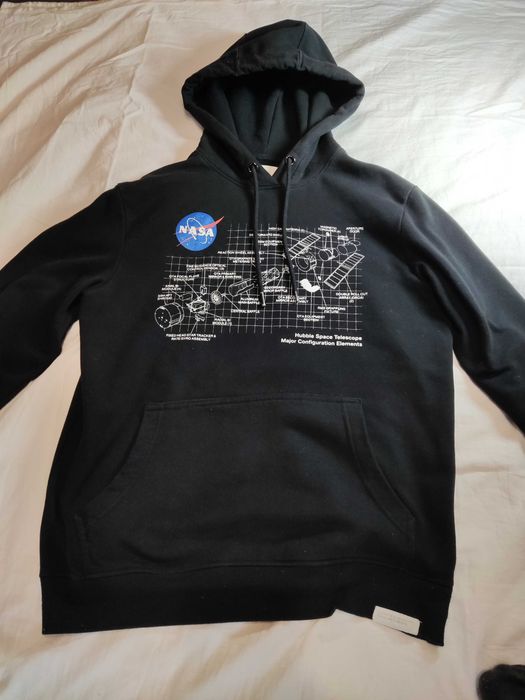 Bluza, Czarna / Rozmiar: S / z nadrukiem NASA