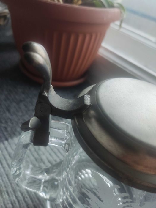 Стеклянная коллекционная чашка. Made in Germany.