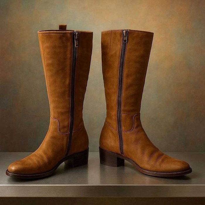 Botas em Pele Attimo N37