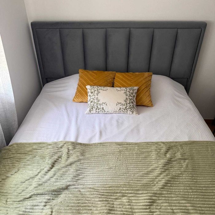 Cama Casal KI 3 com Estrado Elevatório + Colchão MOLAFLEX Moon