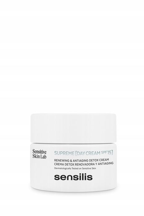 krem przeciwstarzeniowy na dzień sensilis supreme spf 15 50 ml