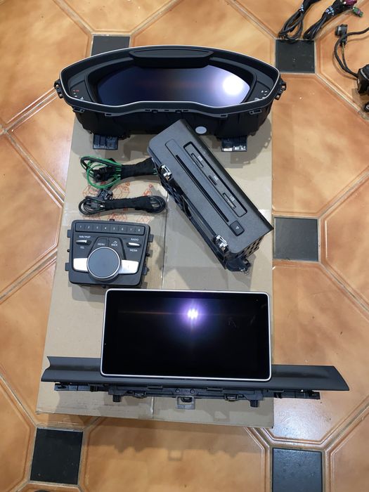 Приборка цифрова щиток лед led cockpit mmi audi s4 b9 a4 s5 a5 8w f5