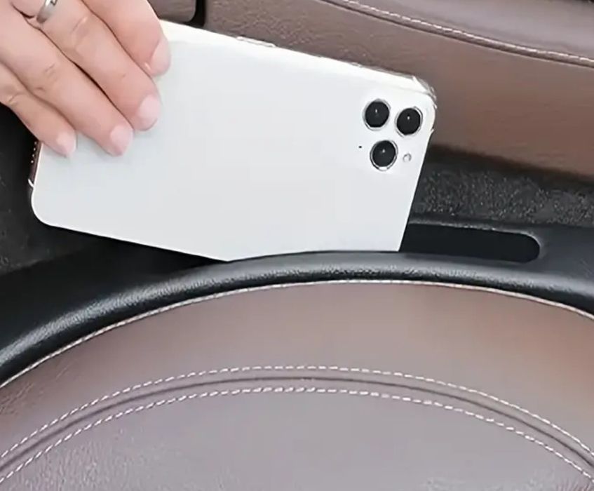 Porta objetos entre assentos do carro