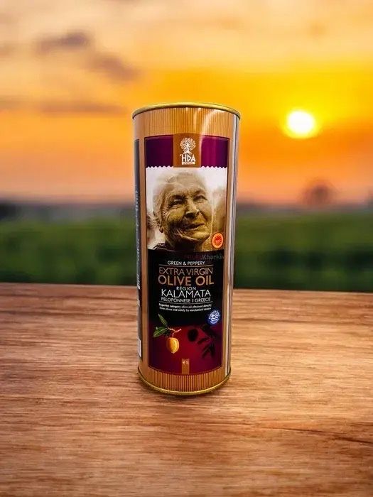 Оливковое масло Oil Extra Vergine (Бабушка) 1л жб - Kalamata