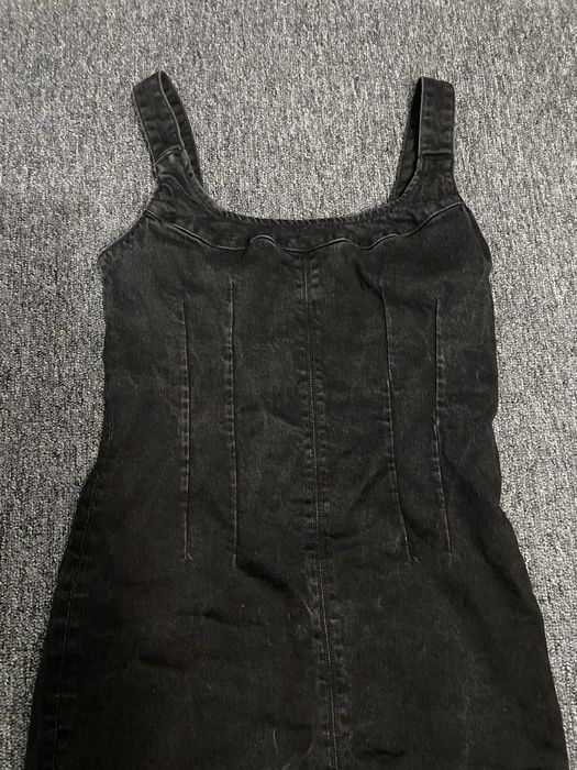 Сарафан Calvіn Kleіn чорний джинс