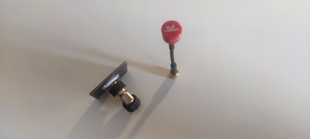 FPV -  Antena Patch e Antena Omnidirecional
