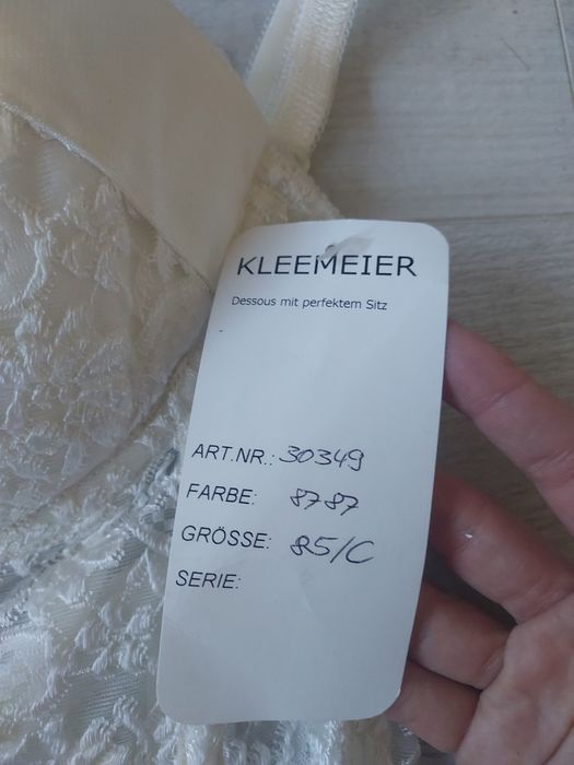 Gorset 85C kremowy NOWY