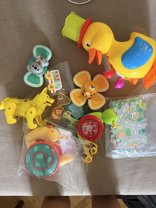 Ігршки лот, качка пазл равлик