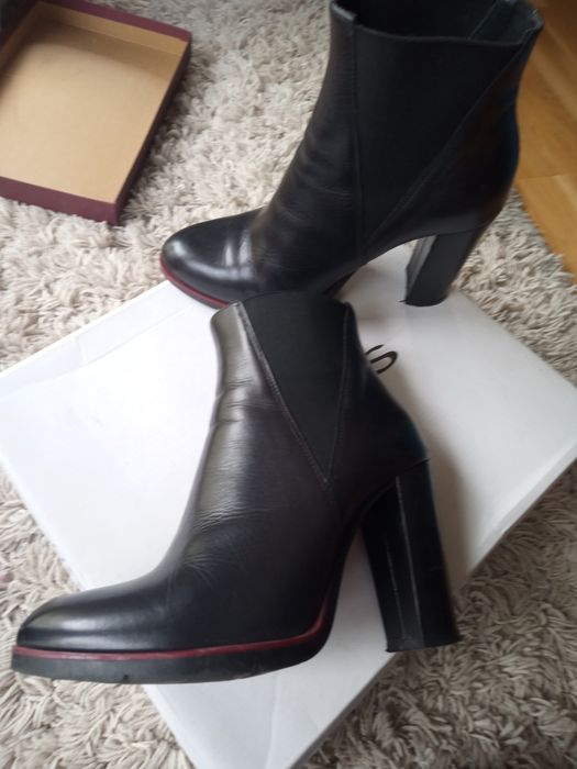 Botki Wojas  skóra 36