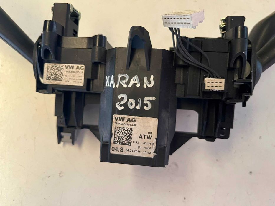 Vw Sharan 7N - Manetes Piscas Luzes Cruise Control Limpa Vidros - MP055
