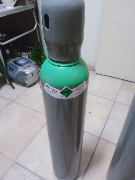 Butla gazowa Mix azot argon CO2 hydrogen 8 l nowe pełne syfon