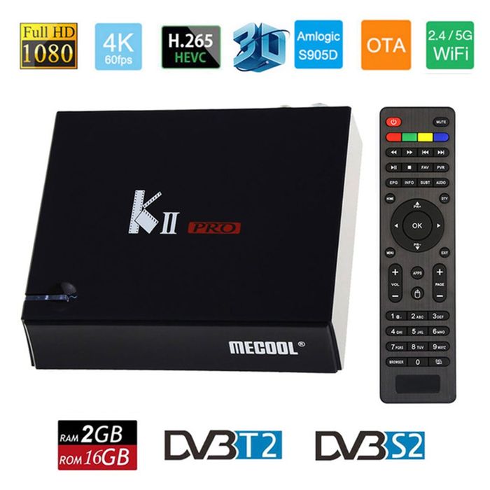 Тюнери Eurosky (55x-plus) , Mecool K2pro