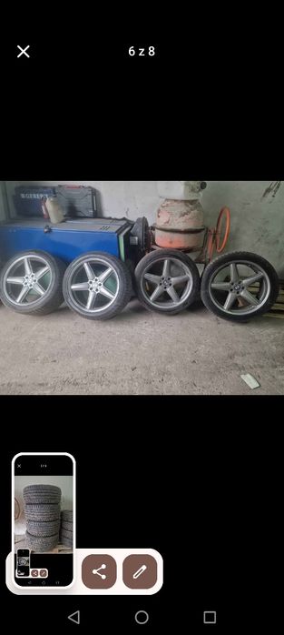 piękne koła AC Schnizer 22cale