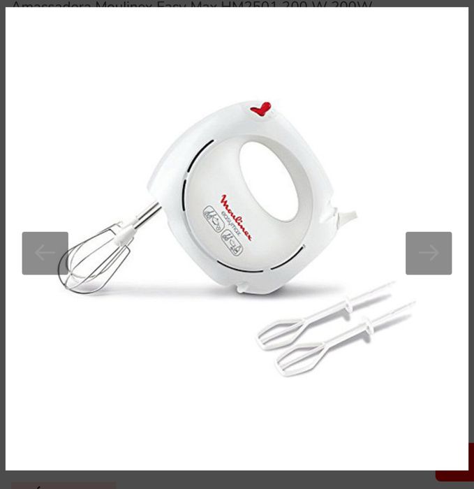 Batedora-Amassadora Easy Max Moulinex