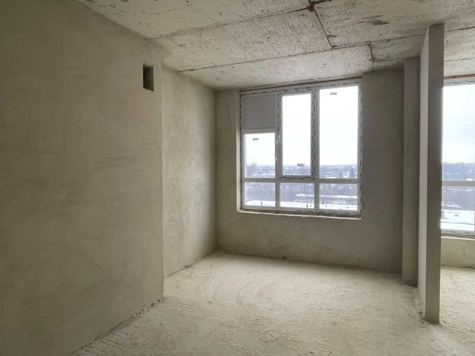 1 кімнатна квартира 5хв до парку індивідуальне опален готова до ремонт