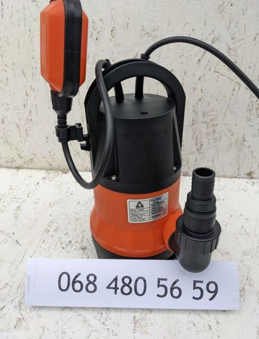 Насос + шланг. Для вигрібних ям і брудної води