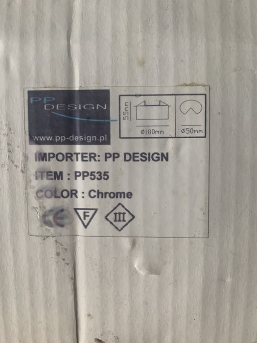 Halogen wpuszczany PP Design kryształ PP535