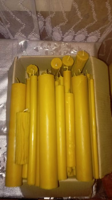 Свічки з бортного воску