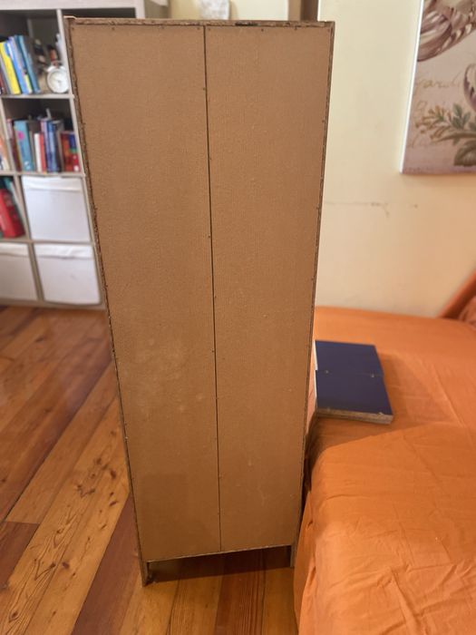 estante cd ou livros ikea robin azul