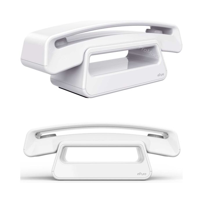 ALCATEL ePure Iconic Telefon Bezprzewodowy DECT BLokada Połączeń Biały