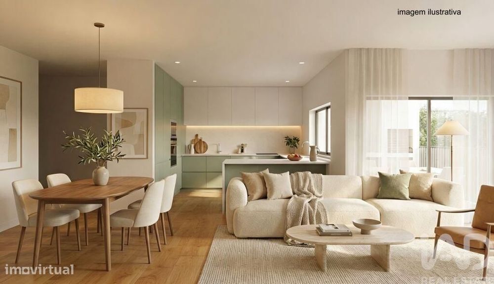 Apartamento T2 em Corroios de 94,00 m2