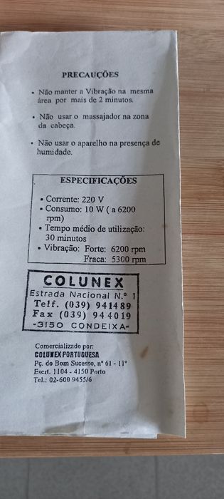 Massajador Elétrico