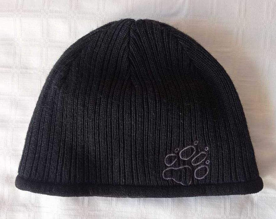 Тепла шапка біні Jack Wolfskin оригінал