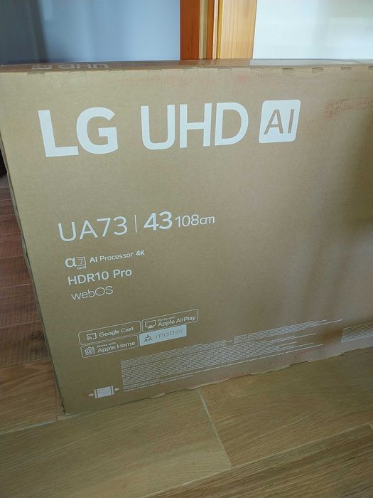 Smart TV LG UHD 43 polegadas nova446514278643814400