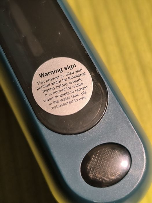 Małe żelazko turystyczne Zielone/ przenośne żelazko podróżne