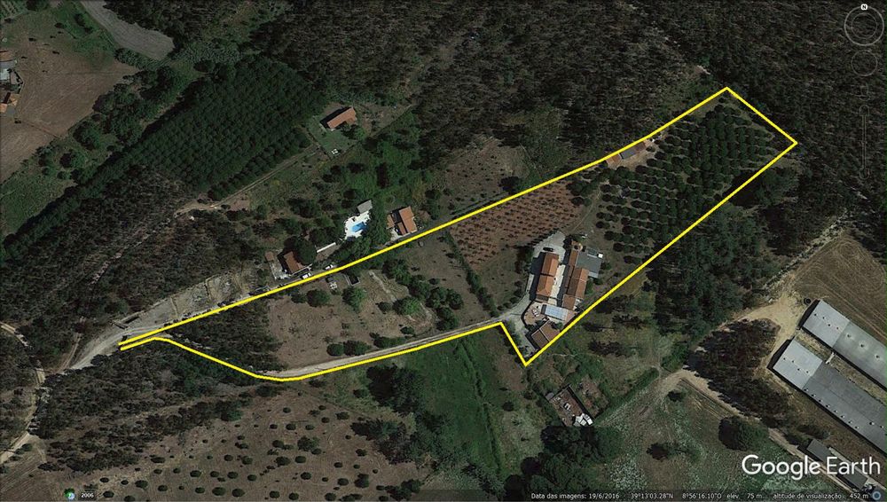 Permuta/venda Quinta com 3 moradias, pincina, pinhal e muito espaço