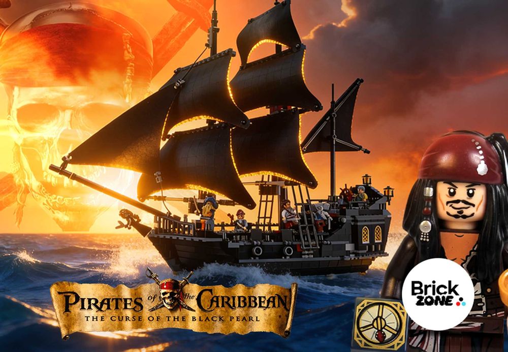 ‼️В КОРОБОЧЦІ‼️Конструктор «Чорна перлина» Pirates of the Caribbean (4184)‼️804 деталі‼️