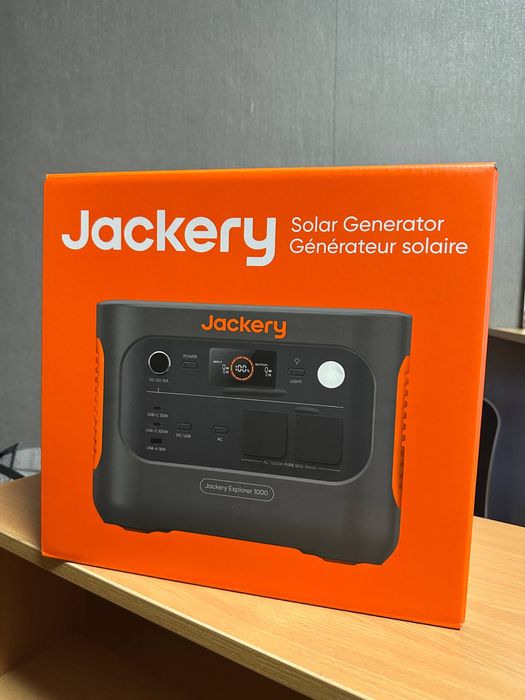 Портативна електростанція Jackery Explorer 1000 V2 — нова, запечатана