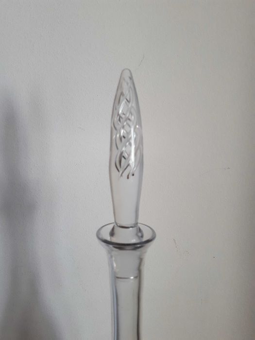 Garrafa de cristal marca Atlantis sem uso