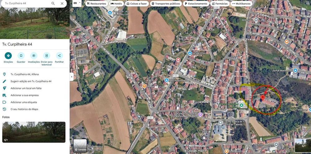 Lugar de garagem e ou arrumos em Alfena